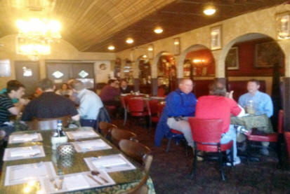 Interior of Luigi's  Restaurant in Augusta,  Georgia