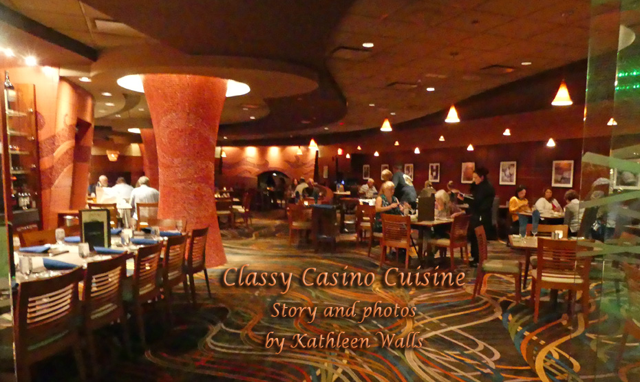 casino restaurant with people sitting at tables