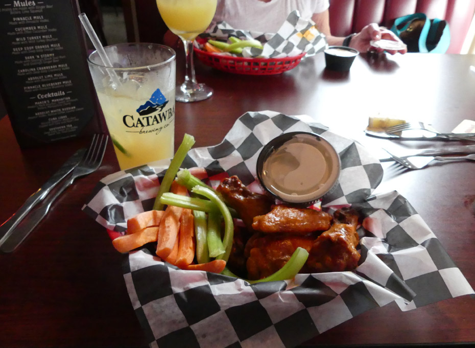 Wings at Steeplechase Bar and grill