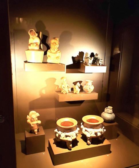artifacts at Carlos museum 
