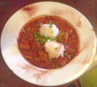 gumbo at Zydeco's Restaurant in Mooresville, IN