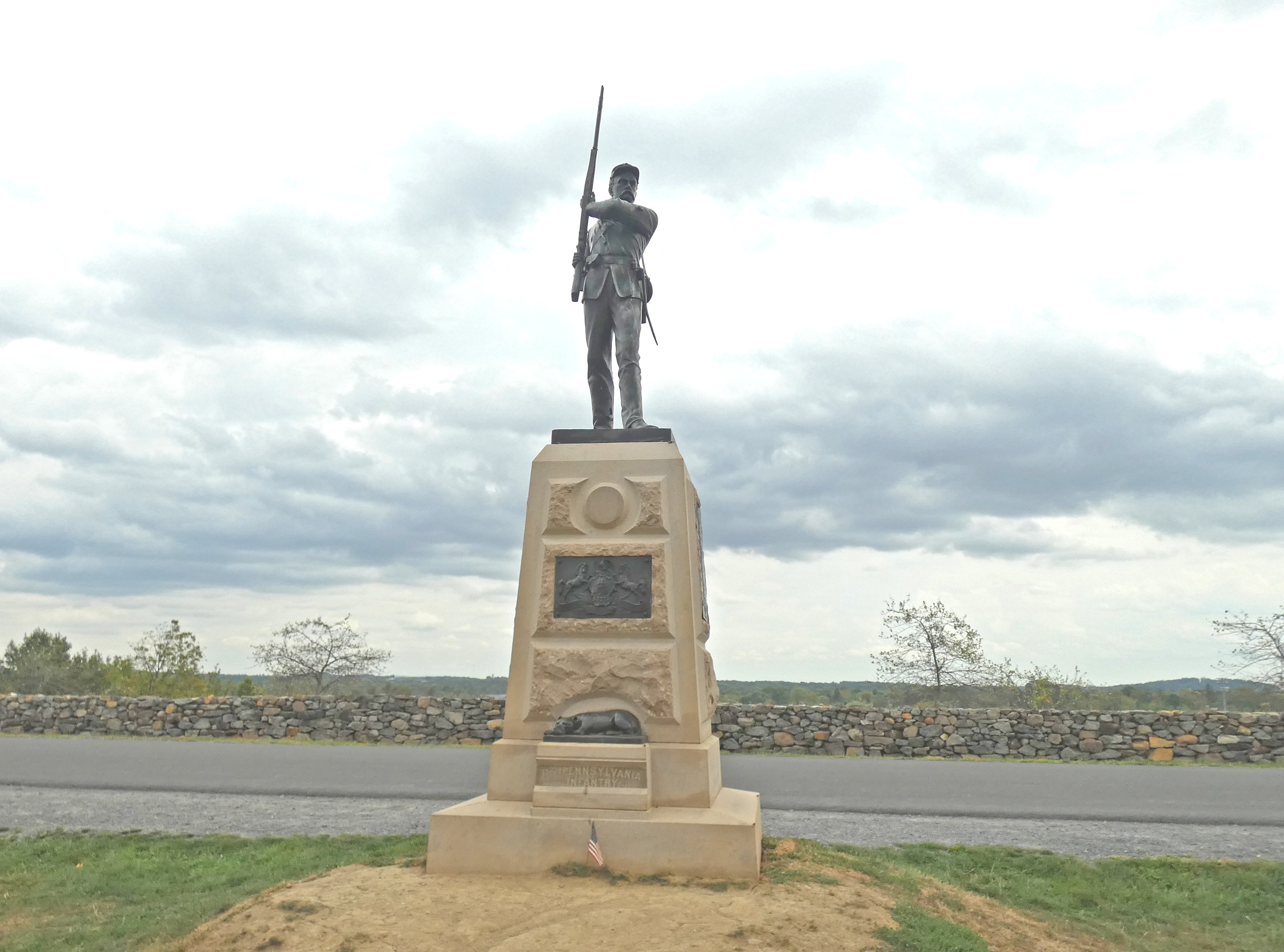 monument with Sallie