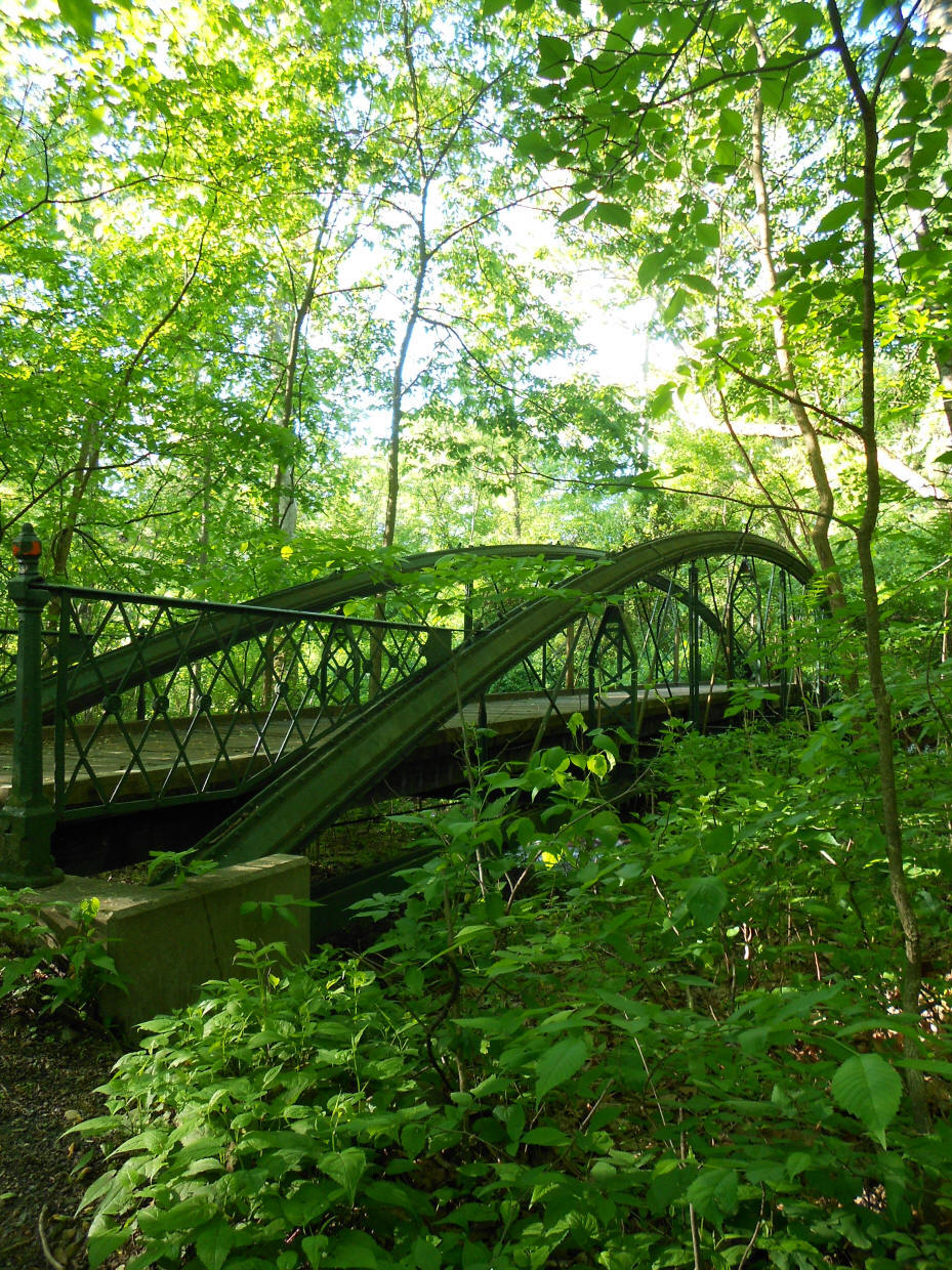 Truss bridge at Catocin Furnace 