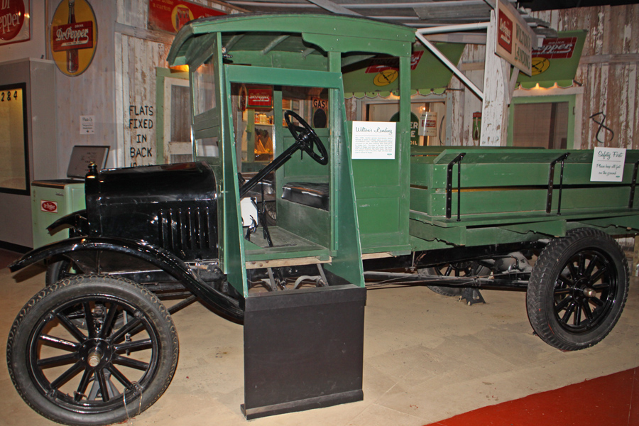 Old ford at Dr Pepper Musuem in Waco, TX