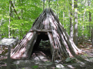 Colliers hut at Catocin Furnace 