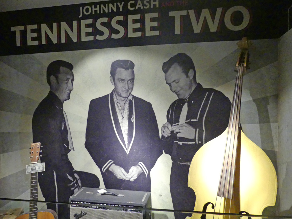 Exhibit in Johnny Cash museum of Tennesse 2