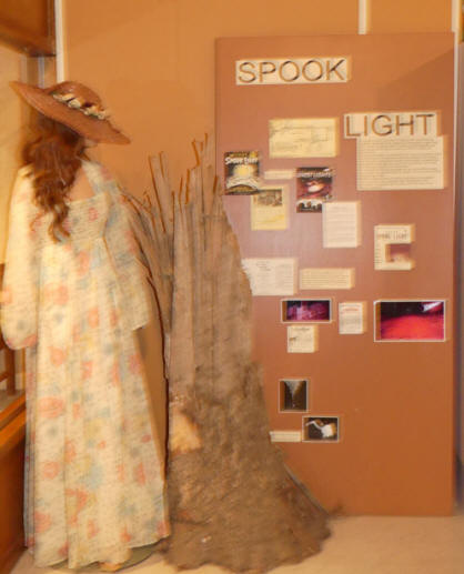 Doll exhibit  and Spook light at Joplin's Mineral and History Museum