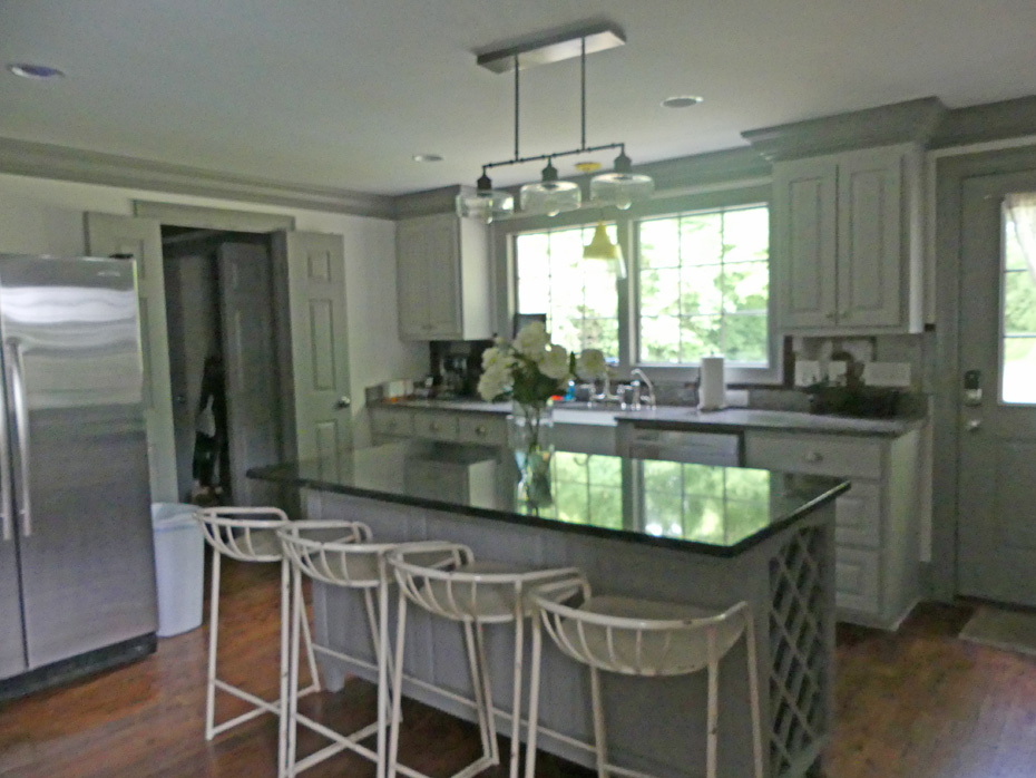 kitchen in Pickers cottage