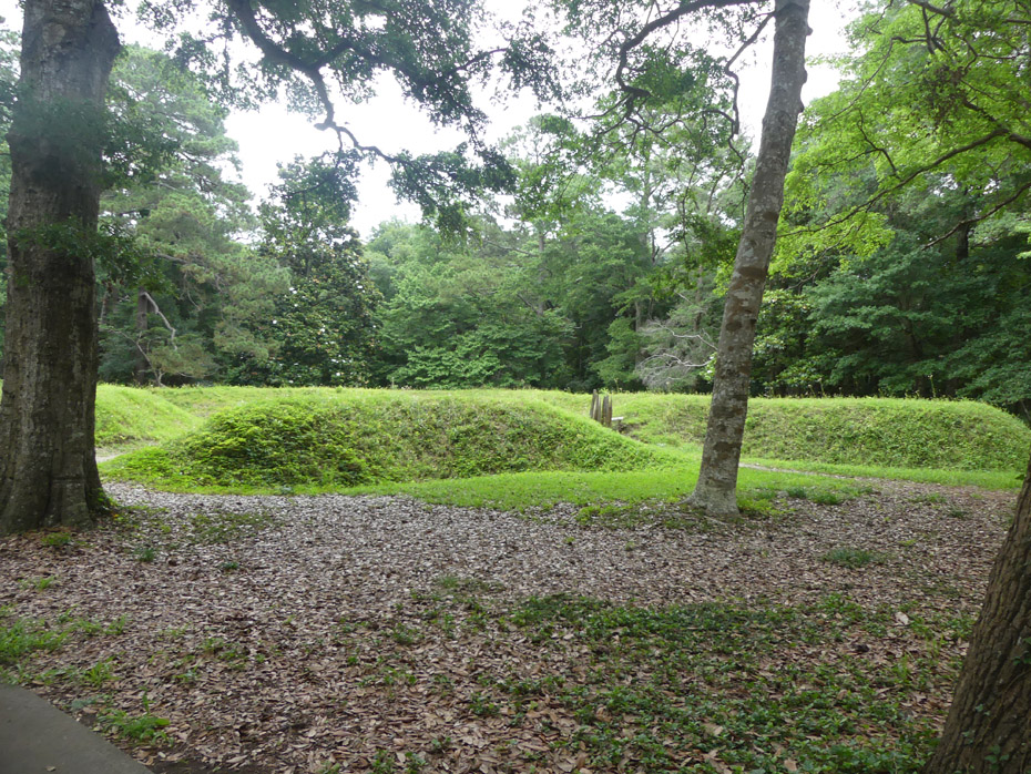 Earthworks at Fort Raleigh
