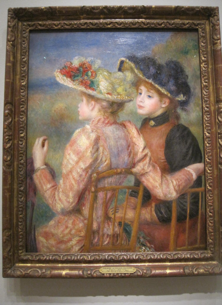 Two Girls by Auguste Renoir