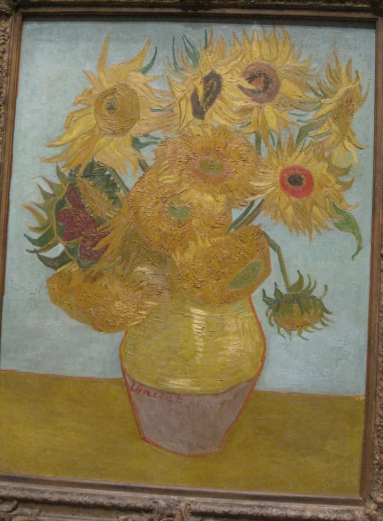 .Sunflowers by Vincent Van Gogh