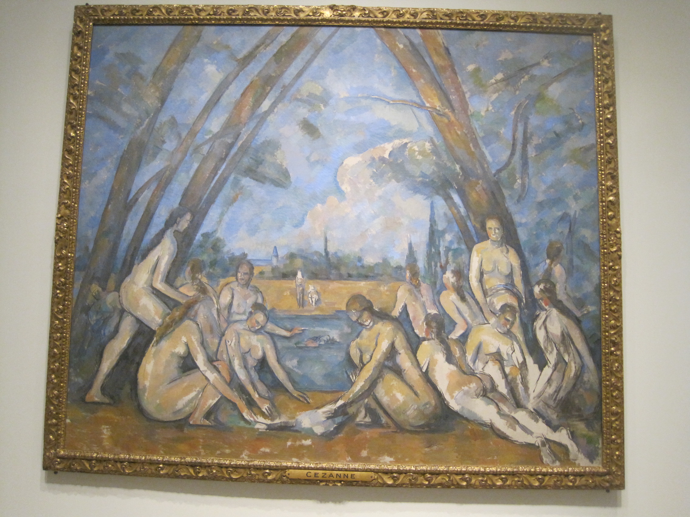 The Bathers by Paul Cezanne