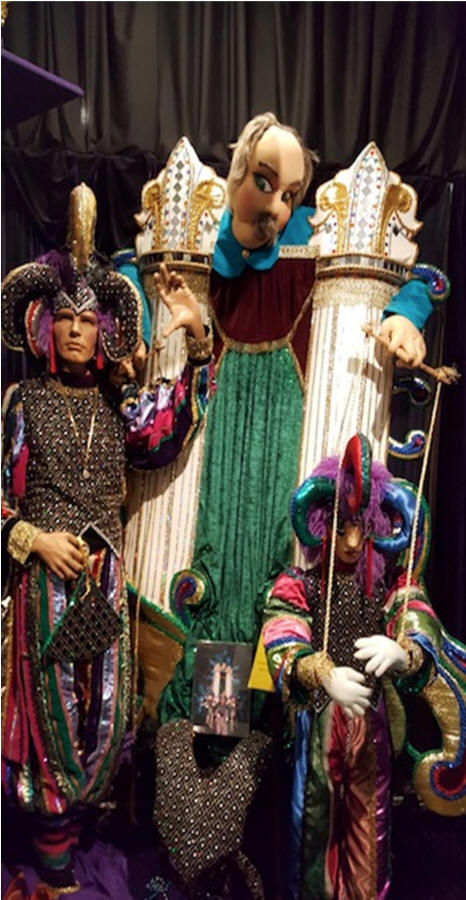 Mardi Gras Museum costume 