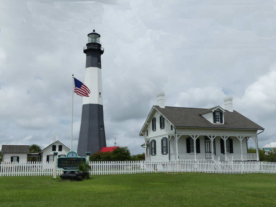 Lighthouse on Tybee Island