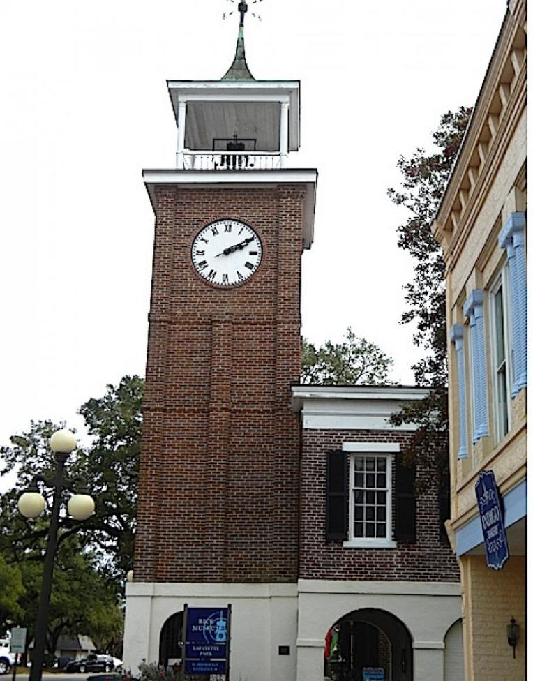 clocktower in georgetown, SC