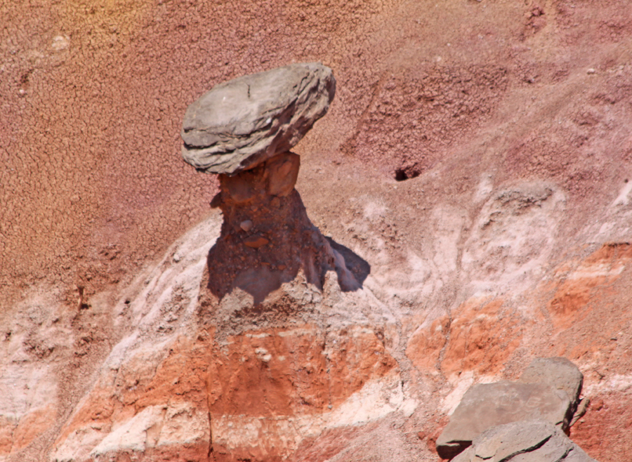 hoodoo at Palo Duro Canyon near Amarillo, Texas