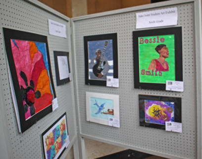 6th grade art display