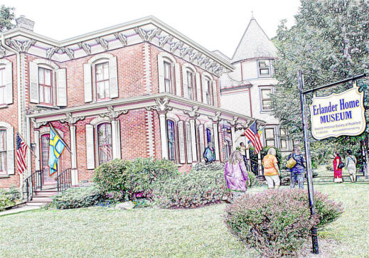 Rockford Illinois's Erlander House Museum 