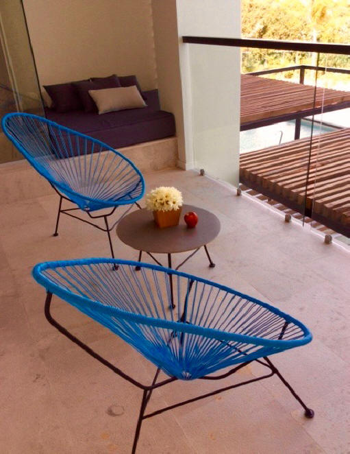 chairs and sofa at Finest Resort in Playa Mujeres