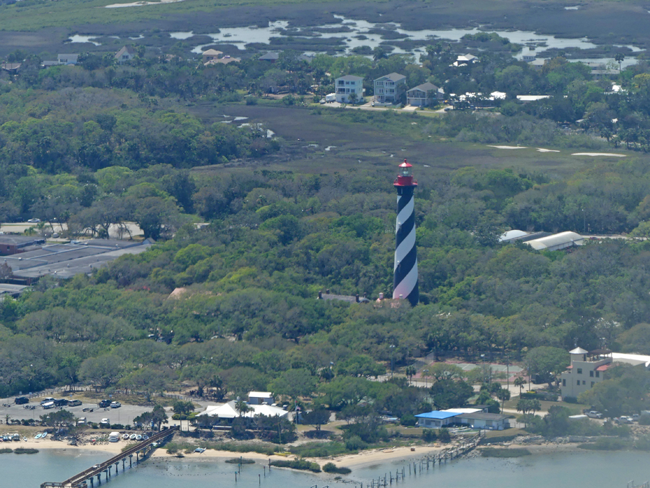 St Augustine Lighthouse from Tin Goose