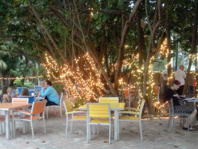 Enchanted Garden at Trabue Restaurant in Punta Gorda, Florida