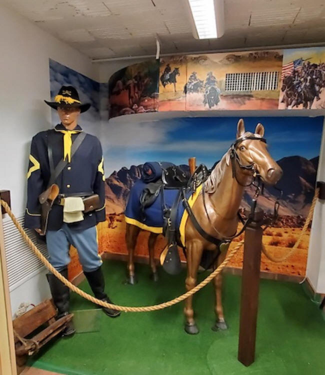 buffalo soldier and horse exhibit 