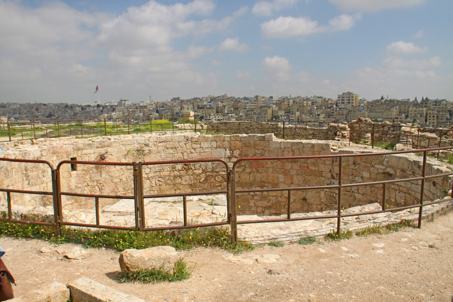 The Cistern at The Citadel in Amman. Jordan